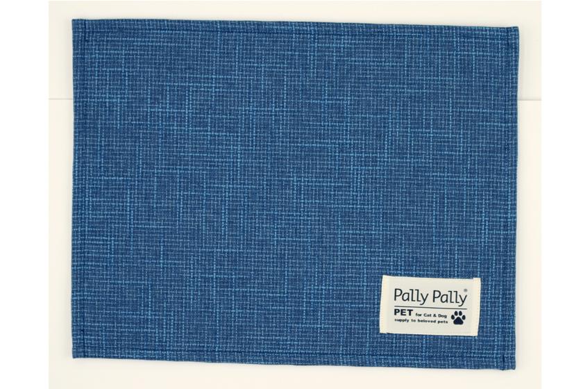 PallyPallyPET はっ水加工のランチョンマット ブルー